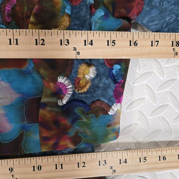 Erdem Midi Dress Womens 4 US Embroiderd Colorful Bolero Designer Runway England - Picture 10 of 11